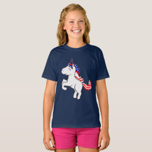 Camiseta Cartum de Sinalizador Mane do Unicórnio do Patri