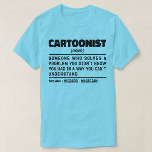 Camiseta Cartunista Nova Definição Sarcástico Ditos Engraça