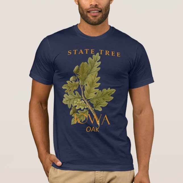 Camiseta Carvalho do Território de Iowa (Frente)