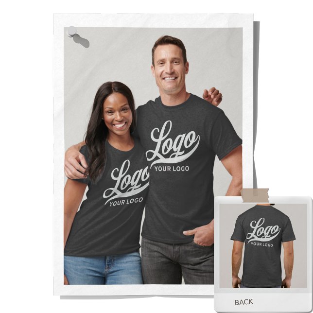 Camiseta Carvões Cinzas Logotipo da Companhia Trocas Comerc (Criador carregado)