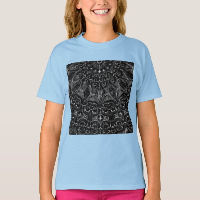 Camiseta Carvões Mandala T-Shirt (Frente)