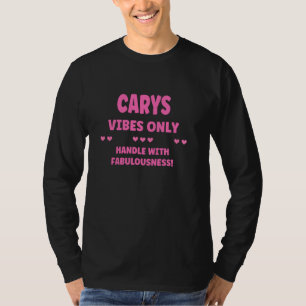 Camiseta CARYS Personalizado Nome Funny Cute Custom CARYS N