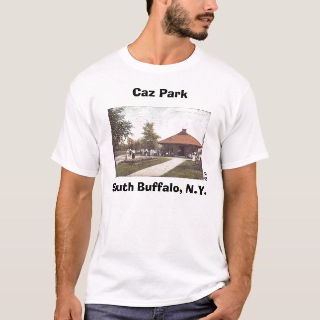 Camiseta Casa 1905 do abrigo do parque de Caz (Frente)