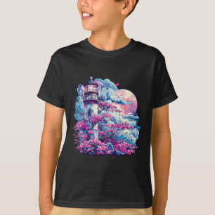 Camiseta Casa à Beira-Mar Farol Navegando Praia Mar Boating