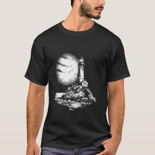 Camiseta Casa à Beira-Mar Farol Velas Praia Mar Luz H