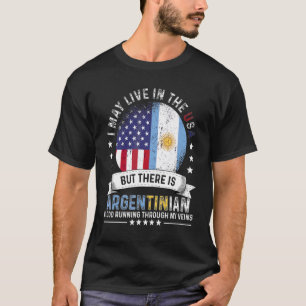Camiseta Casa Americana Argentina Nos EUA Argentina America