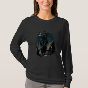 Camiseta Casa Andante sobre Pernas de Galinha Folclore Esla