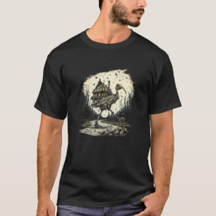 Camiseta Casa Andante sobre Pernas de Galinha Folclore Esla