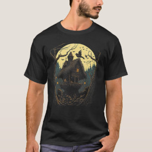 Camiseta Casa Andante sobre Pernas de Galinha Folclore Esla