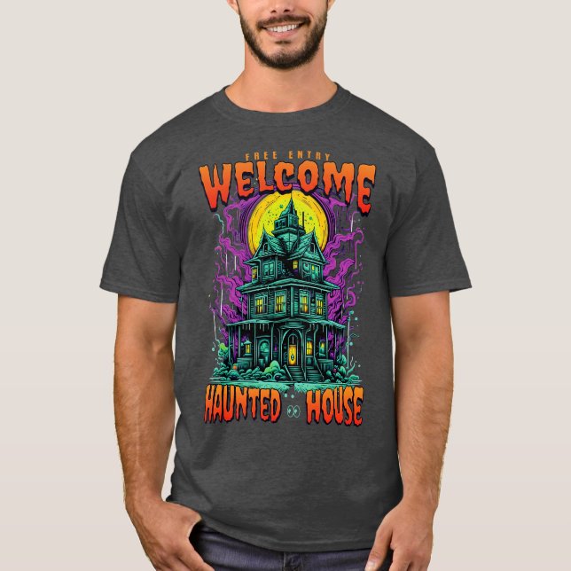 Camiseta Casa assombrada (Frente)
