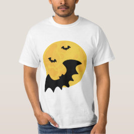 Camiseta Casa Assombrada de Halloween Laranja Assustador