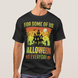 Camiseta Casa Assombrada de Halloween Para Alguns de Nós