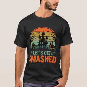 Camiseta Casa Assombrada de Halloween Vamos nos Destruir Re