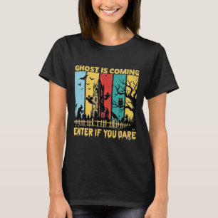 Camiseta Casa Assombrada do Dia das Bruxas Coruja da Bruxa