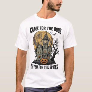 Camiseta Casa Assombrada Halloween Gravura Vintage Spooky T