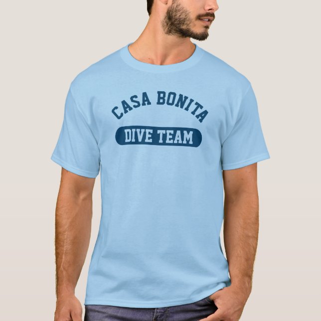 Camiseta Casa Bonita Dive Team (Frente)