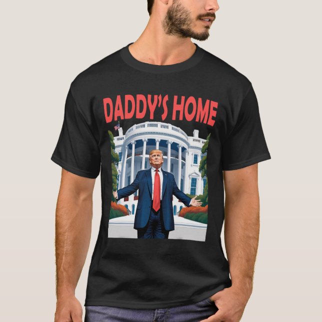 Camiseta Casa Branca de Trump Daddys 1 (Frente)