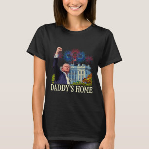 Camiseta Casa Branca de Trump Daddys 2024 Bem-vindo Sr.