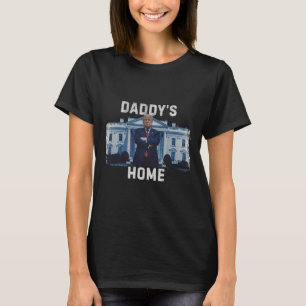 Camiseta Casa Branca do Funny Trump Pai 2024 1