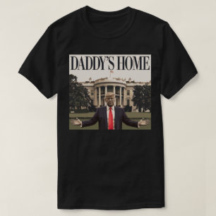 Camiseta Casa Branca do pai HOME Trump