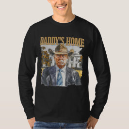 Camiseta Casa Branca do Pai Ocidental Trump Cowboy