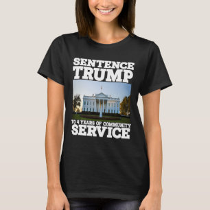 Camiseta Casa Branca Do Serviço Comunitário Para 4 Anos