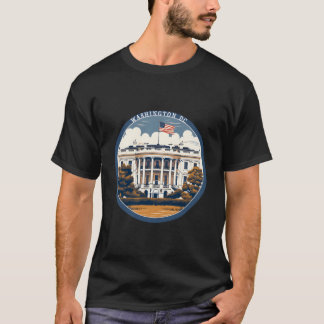Camiseta Casa Branca Washington D.C. Presidente Do Reino Un