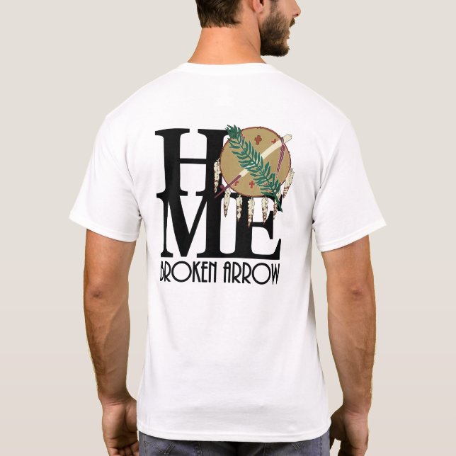 Camiseta CASA Broken Arrow (impressão traseira) (Verso)