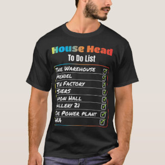 Camiseta Casa Cabeça para Fazer Lista de chicago Casa de mú