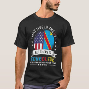 Camiseta Casa Congolesa Americana no Con Patriota Americano