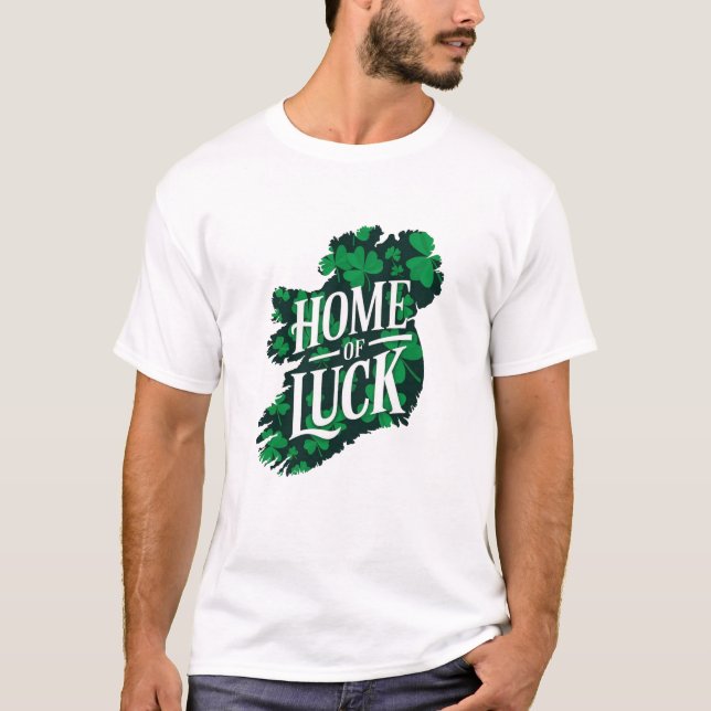 Camiseta Casa da Sorte na Irlanda (Frente)