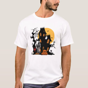 Camiseta Casa das Bruxas de Spooky Haunted