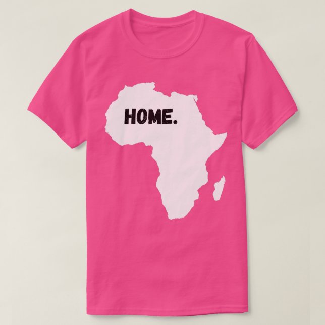 Camiseta casa de áfrica (Frente do Design)