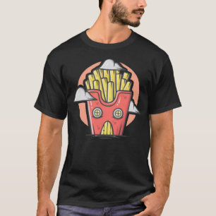 Camiseta Casa de batatas fritas bonitas
