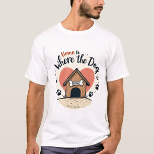 Camiseta Casa de Cachorro e Pata