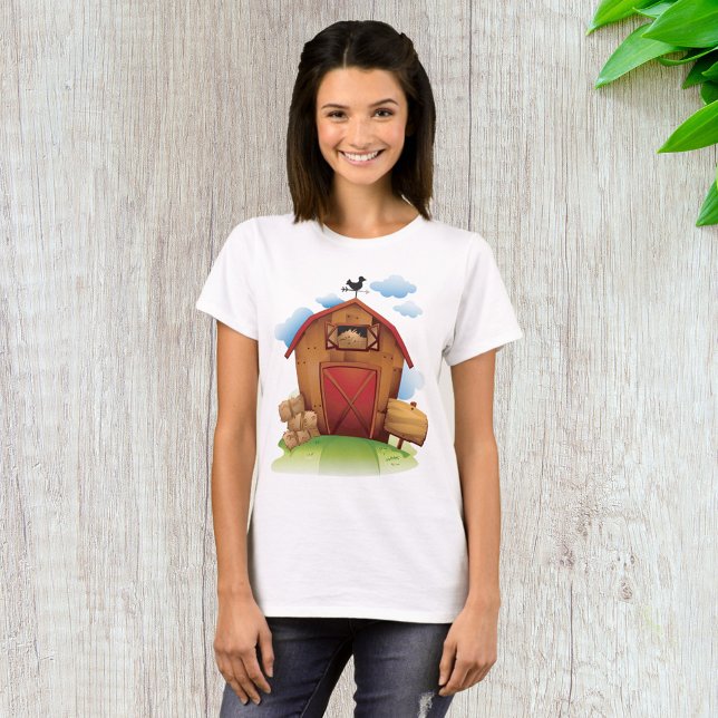 Camiseta Casa de Campo com Cata-Vento (Criador carregado)
