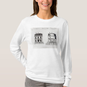 Camiseta Casa de campo Suburbaine, primeiro Chasse na nuvem