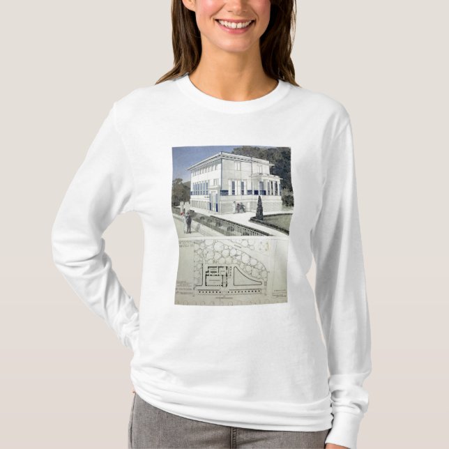 Camiseta Casa de campo Wagner, Viena (Frente)