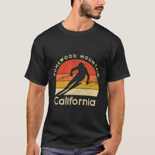 Camiseta Casa de esqui vintage Homewood Mountain Califórnia