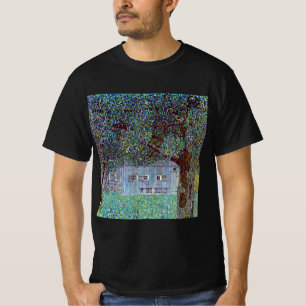 Camiseta Casa de fazenda na Alta Áustria por Gustav Klimt