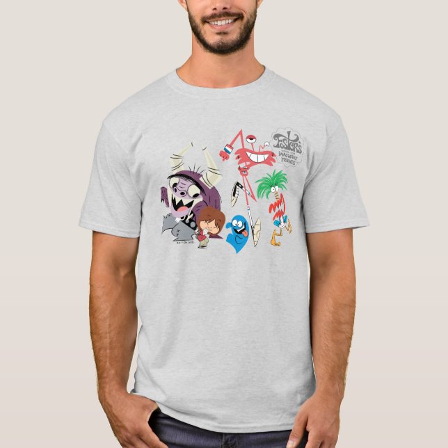 Camiseta Casa de Foster para Amigos Imaginários | Dança (Frente)