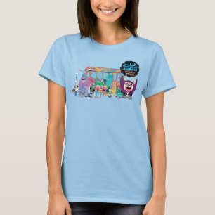 Camiseta Casa de Foster para Amigos Imaginários Ônibus es