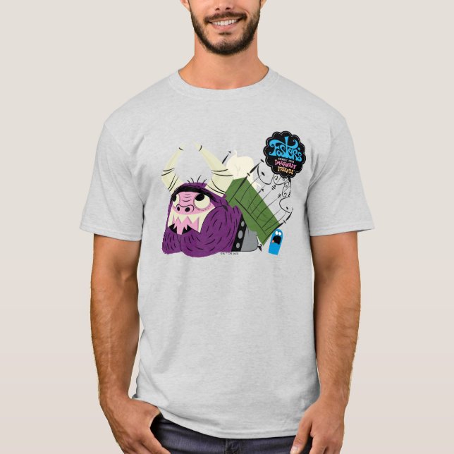 Camiseta Casa de Foster para Amigos Imaginários | Sob Cama (Frente)
