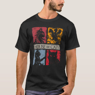 Camiseta Casa De Gatos  Gato   Casa Bandeira Dono De Gatinh