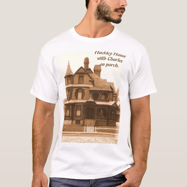 Camiseta Casa de Hackley, Charles no patamar: O t-shirt dos (Frente)