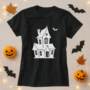 Camiseta Casa de Halloween Assombrada