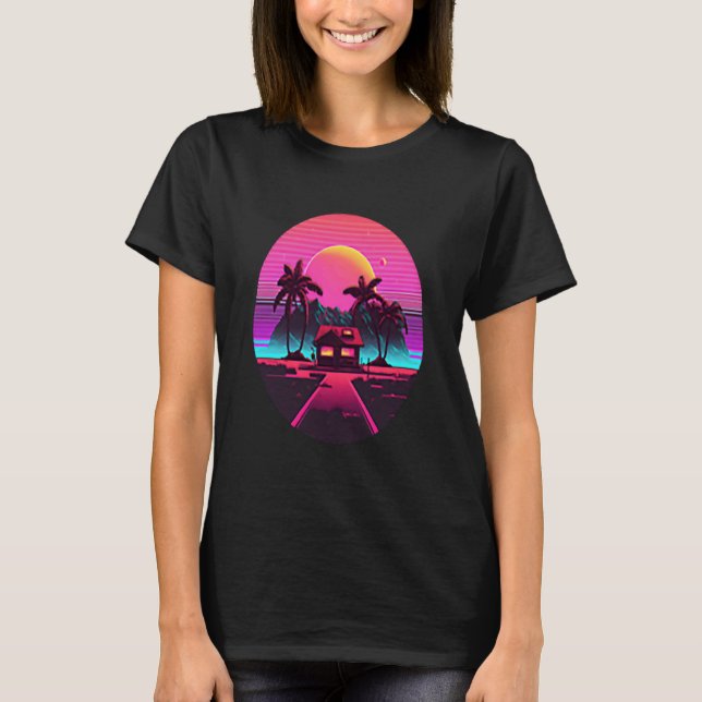 Camiseta Casa De Kami House & Flamingo (Frente)