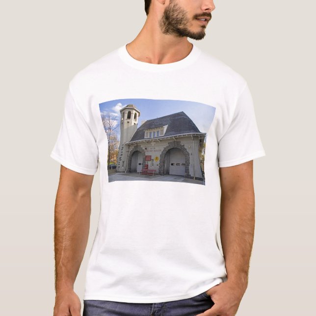 Camiseta Casa de motor do número 19 em Washington, C.C. (Frente)