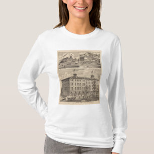 Camiseta Casa de Nicollet, a cervejaria de Orth, Minnesota