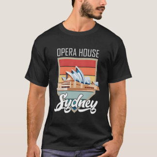 Camiseta Casa de Ópera de Sydney da Austrália Turística Nov